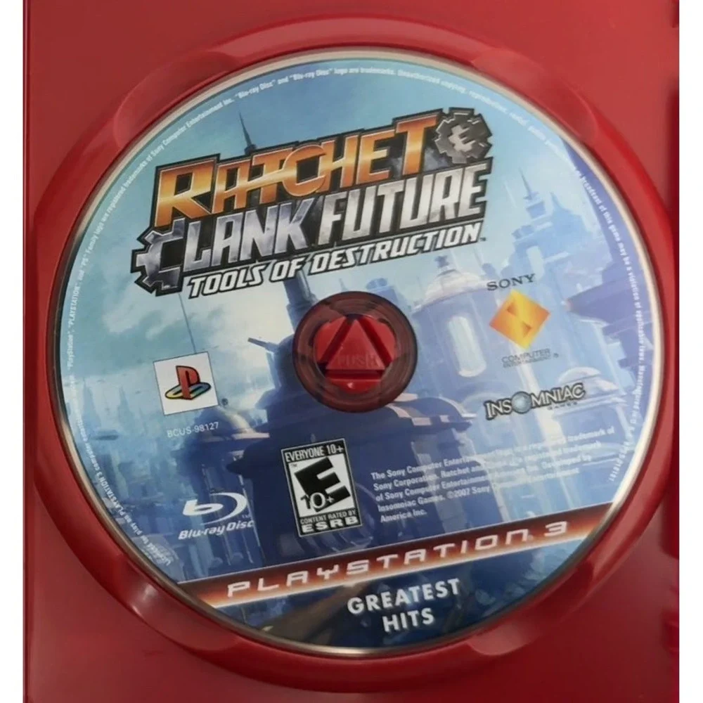 Ratchet & Clank Future Tools of Destruction - Sony PS3 - Greatest Hits‎ - CIB